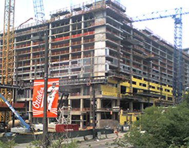 Baltimore Hilton construction